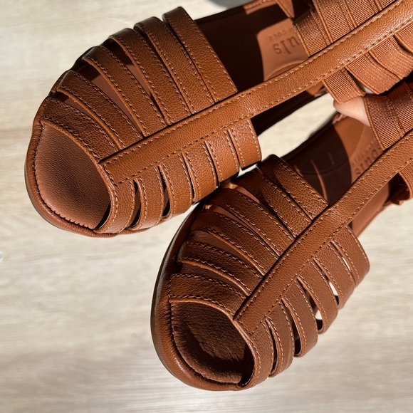 NEW Gentle Souls Wedge Sandal 7.5 - Picture 7 of 9